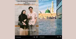 3 Tahun bersama, Rey Mbayang Sebut Dinda Hauw Ubin Masjid saat Pertama Bertemu