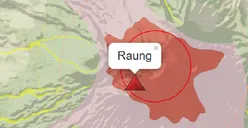 Dampak Erupsi Gunung Raung, Hujan Abu Vulkanik  Hingga Jember Jatim