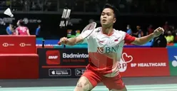 Jadwal Link Streaming dan Head to Head Anthony Ginting vs Sameer Verma di Babak Pertama Prancis Open 2022