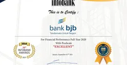 Direktur Utama dan bank bjb Raih Penghargaan Prestisius dari Infobank Award 2021