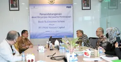 Dukung Penguatan UMKM Seluruh Indonesia, PNM VC Lakukan Penandatangan Kerjasama dengan Bank Kalsel