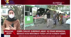 Kondisi Terkini Pasca Gempa Bumi di Cianjur, Para Korban Butuh Bantuan Medis
