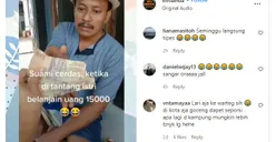   Viral Suami Ditantang Istri Belanja ke Pasar dengan Uang Rp 15 Ribu, Pulang-pulang Bawa Barang Tak Terduga
