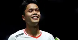 Anthony Ginting Sabet Juara Tunggal Putra Singapore Open 2022   
