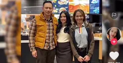 Cuma Bunda Corla yang Berani Menyuruh AHY Bilang Makasih, Warganet : Annisa Pohan Girang Banget!