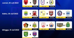Jadwal BRI Liga 1 2022 Pekan Kedua, Jangan Lewatkan Big Match PSM Makassar vs Bali United Jumat 29 Juli 2022