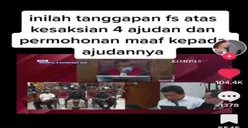 Beri Sanggahan Pernyataan Para Saksi, Ferdy Sambo Menahan Tangis Saat Minta Maaf Kepada Semua Ajudan