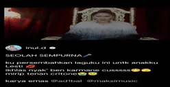 Lirik Lagu Seolah Sempurna Inul Daratista Beri Semangat Untuk Lesti, Bikin Warganet Merinding 