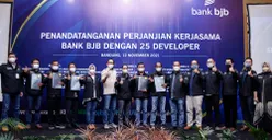 Dukung Program Pemerintah Dalam Penyediaan Perumahan, bank bjb Jalin Kerja Sama dengan 26 Pengembang