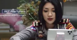 Benarkah Wajah  AKP Rita Yuliana Asli? Bukan Operasi Seperti yang Dibilang Sahabat. Cek Foto Berikut!
