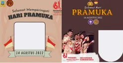 Link Twibbon Hari Pramuka ke-61 Minggu 14 Agustus 2022, Cocok untuk Status di Media Sosial