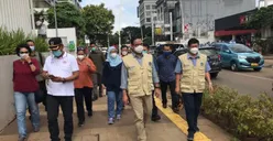 Anies Sebut Wilayah Banjir Akibat Luapan Kali Krukut Sudah Kering
