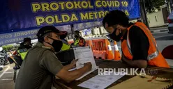 Hari Ini, Operasi Yustisi Masker di 8 Titik di Jakarta