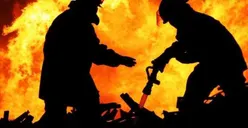Si Jago Merah Ngamuk di Pasar Ciplur Melalap Puluhan Bangunan
