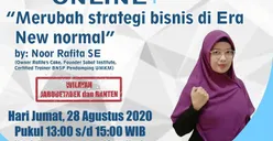 Gratis untuk UMKM Jabodetabek dan Banten, Yuk Daftar Pelatihan Bisnis Online bank bjb!