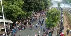 Sekitar Stasiun Palmerah Dipenuhi Massa, PT KCI Rekayasa Pola Operasi KRL