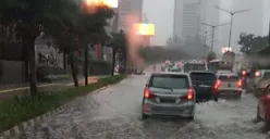 BPBD Jelaskan Penyebab Banjir di Kawasan Bisnis Jakarta Selasa Kemarin