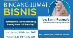 Jualan Laris Bermodal Konten Trending, Yuk Ikuti Webinarnya!