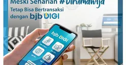 Lebaran Seru #DiRumahAja, bank bjb Sebar Promo Idulfitri 2020
