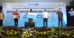 BTN Bantu Internet Gratis Buat Pelajar di 30 Desa se-Jabar