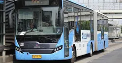 Ada Demo Mahasiswa, Bus Transjakarta yang Lewat Patung Kuda Dialihkan