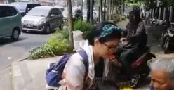 Serang Pejalan Kaki, Pengendara Roda Dua yang Viral Diburu Polisi