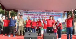Hari Kesehatan Nasional Disatukan dengan Car Free Day Danau Sunter