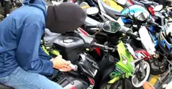 Polisi Ringkus Maling Motor Sekaligus Penadahnya di Jatinegara