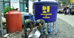Kementerian PUPR Prioritaskan Fasilitas Air Bersih dan Sanitasi Korban Banjir Bandang di Lebak