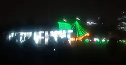 Sambut HUT RI ke-74, Monas Gelar Festival of Light