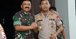Panglima TNI Terima Kunjungan Kapolri Idham Aziz