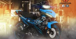 Intip Desain Ngejreng Yamaha MX King Terbaru