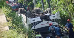 Bus Sriwijaya Masuk Jurang di Pagaralam Sumsel: 24 Penumpang Tewas, 13 Terluka