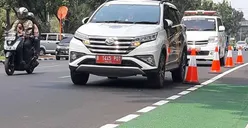 Hanya 5 Hari, 653 Kendaraan Penerobos Jalur Sepeda Ditilang