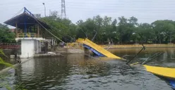 Jembatan Utan Kota Kemayoran Ambruk, Ini Penjelasan Kemensesneg