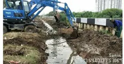 Cegah Banjir Rob, Sisi Kali Sentiong Jakarta Utara Dibuat Saluran Gendong