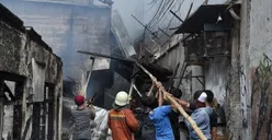 4 Kontrakan di Warakas Ludes Dilalap Si Jago Merah