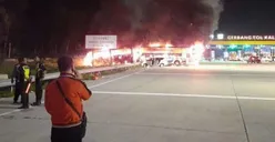 Tabrakan di Dekat Gerbang Tol Kalikangkung, Ini Penyebabnya