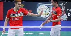 Tumbangkan Pasangan Tiongkok, Kevin/Marcus ke Perempat Final Denmark Open 2019
