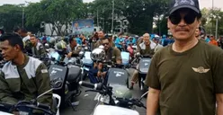 Komunitas Sepeda Motor Listrik Apresiasi Karnaval Jakarta Langit Biru