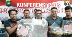 Sindikat Penipuan Emas Asal Afrika Dicokok Polisi di Jakpus