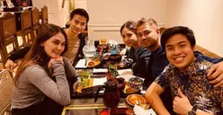 Makan Malam Bareng Keluarga Raffi Ahmad, Luna Maya Gandeng Seorang Pria
