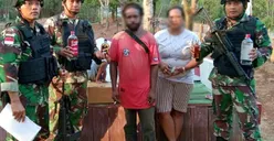 108 Botol Miras Berhasil Diamankan di Jalan Trans Papua