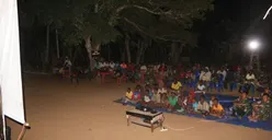 Satgas Kostrad Gelar Nobar Warga di Pedalaman Papua