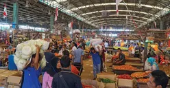 Mendag: Stok dan Harga Bahan Pokok di Pasar Kramat Jati Cukup Stabil