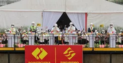 Proyek Kereta Cepat Jakarta - Bandung Diresmikan di Bekasi