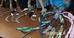 Video Viral! ABG Bawa Sajam di Pondok Gede, Polisi Amankan 3 Pelaku