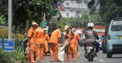 Selama Natal, 3.150 Petugas Bersihkan Jakarta dari Sampah