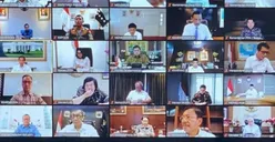Terdampak Covid-19, Kabinet Indonesia Maju Rapat Online