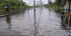 Rel Kebanjiran, KRL Kebayoran-Sudimara dan Tangerang-Duri Lumpuh